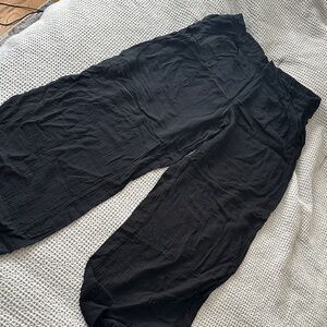 A New Day Black Linen Pants